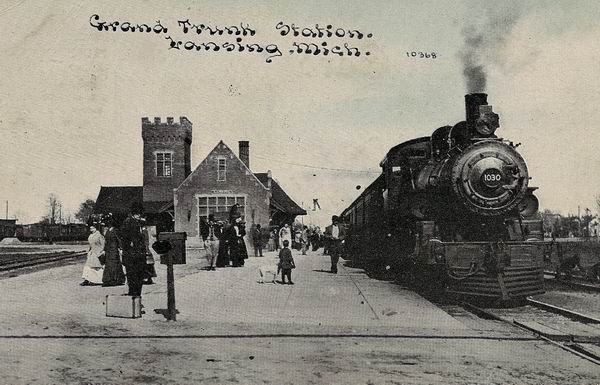 Grand Trunk Depot Lansing (newer photo)